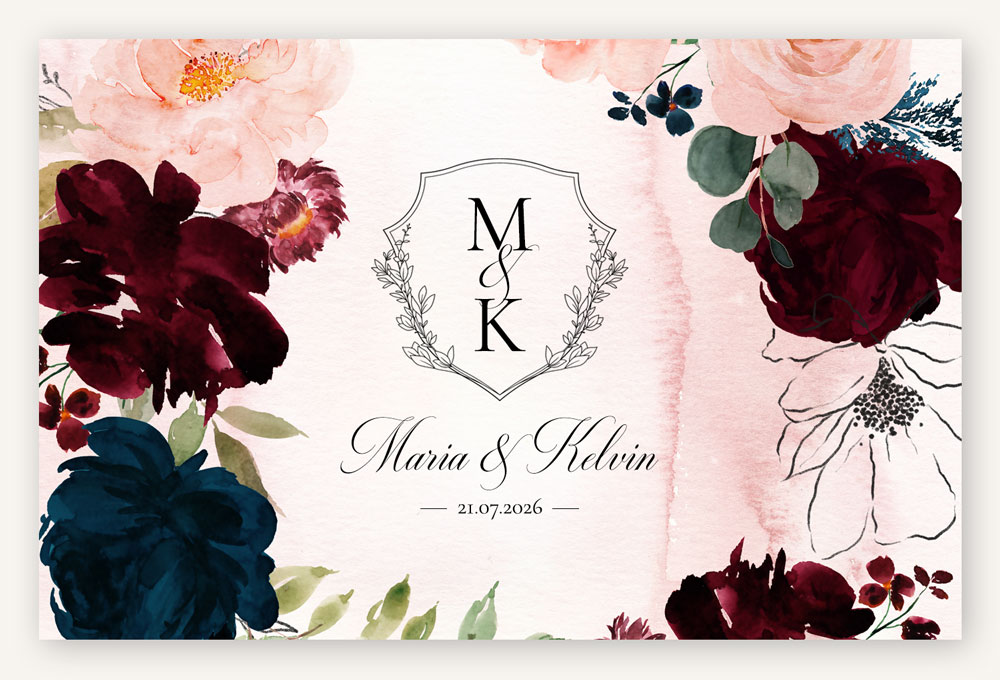 Mapleleaf RSVP Online Personalised Paperless Digital WhatsApp Wedding Invitations. Save the Dates & Thank You Cards.